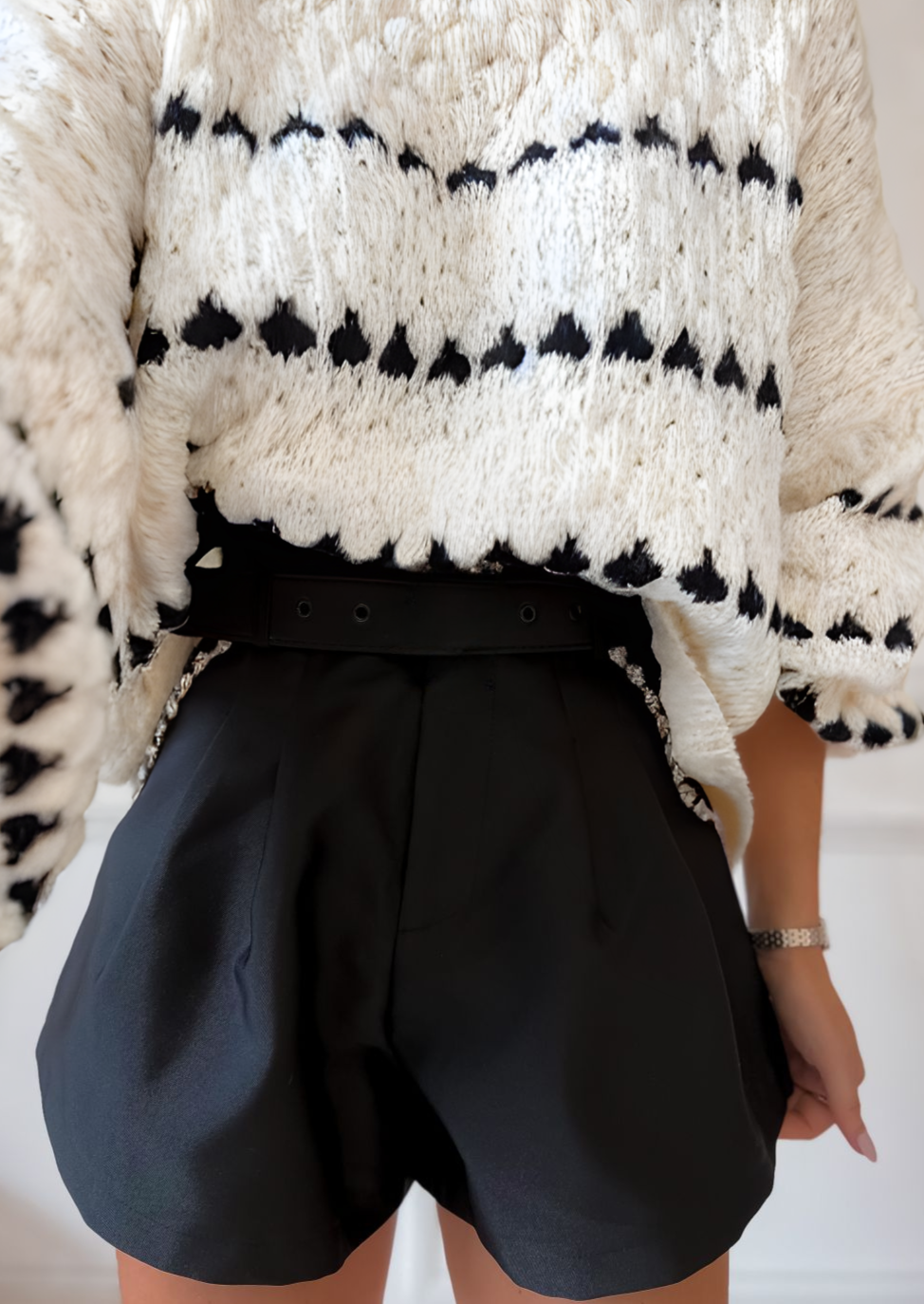 Mylie | Chunky Knitted Sweater Off White