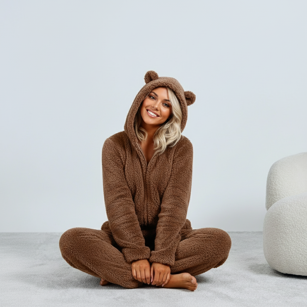 Tia | Women's Onesie with Bear Ears