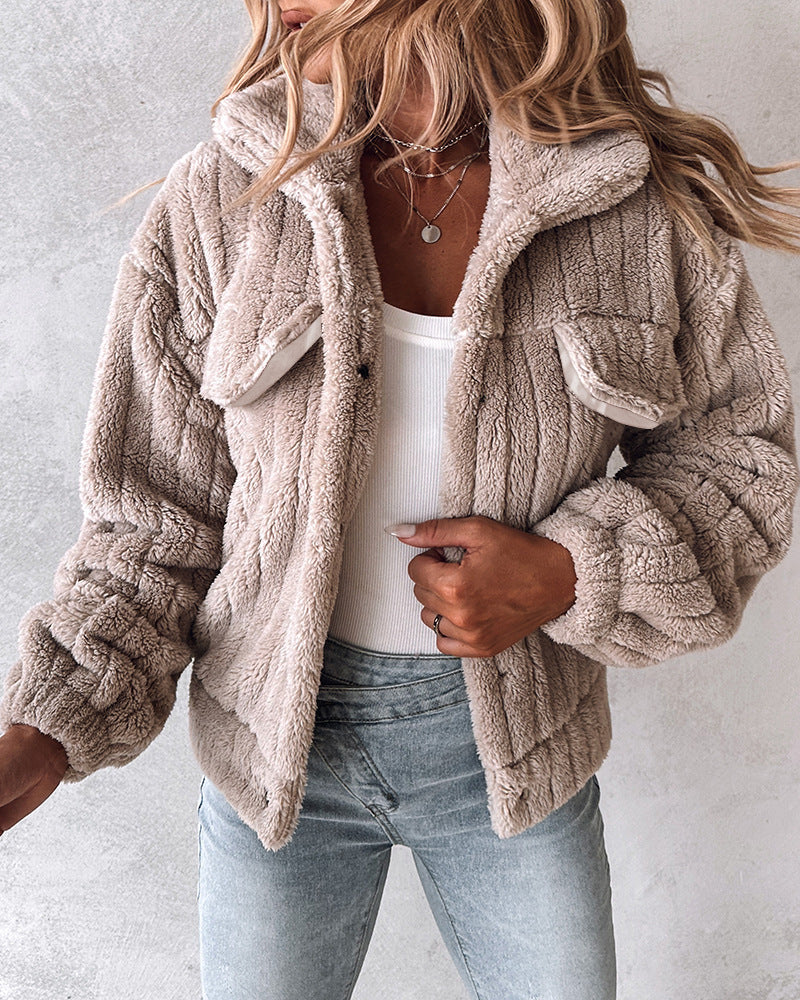 Tanika | Warm Teddy Coat