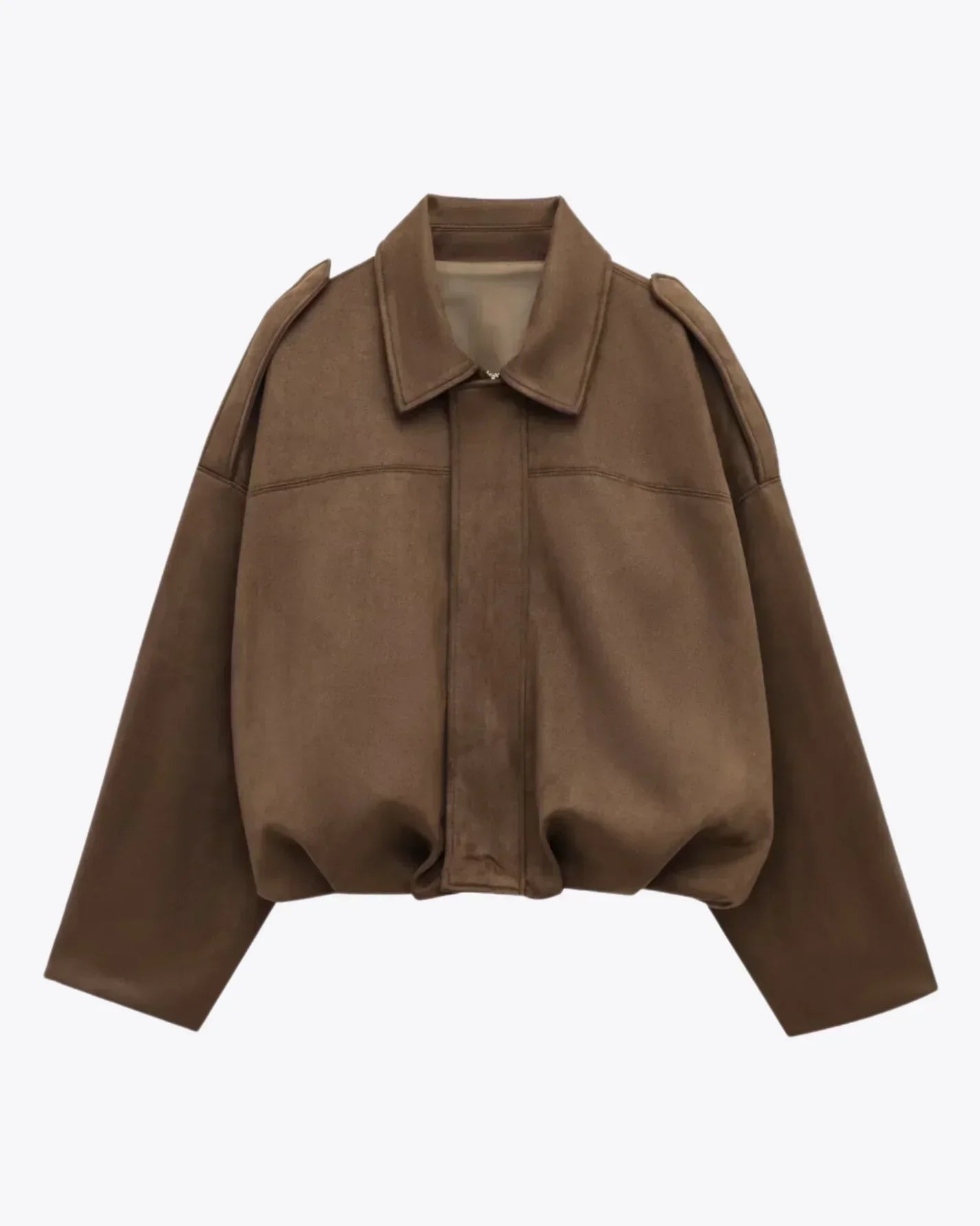 Lauralee | Bomber Jacket with Unique Shoulder Details