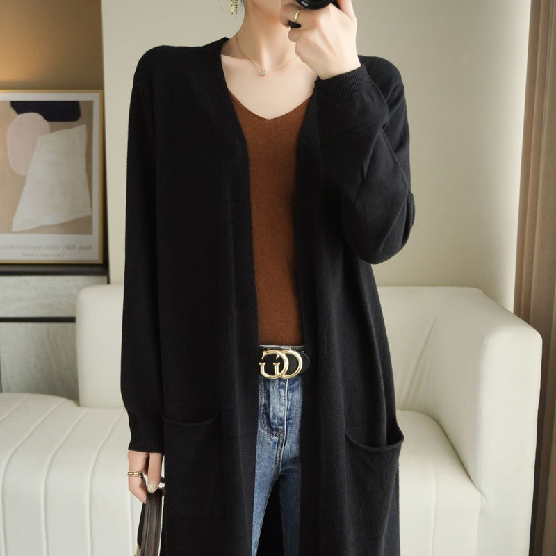 Orpha | Vest Open Long Knitted