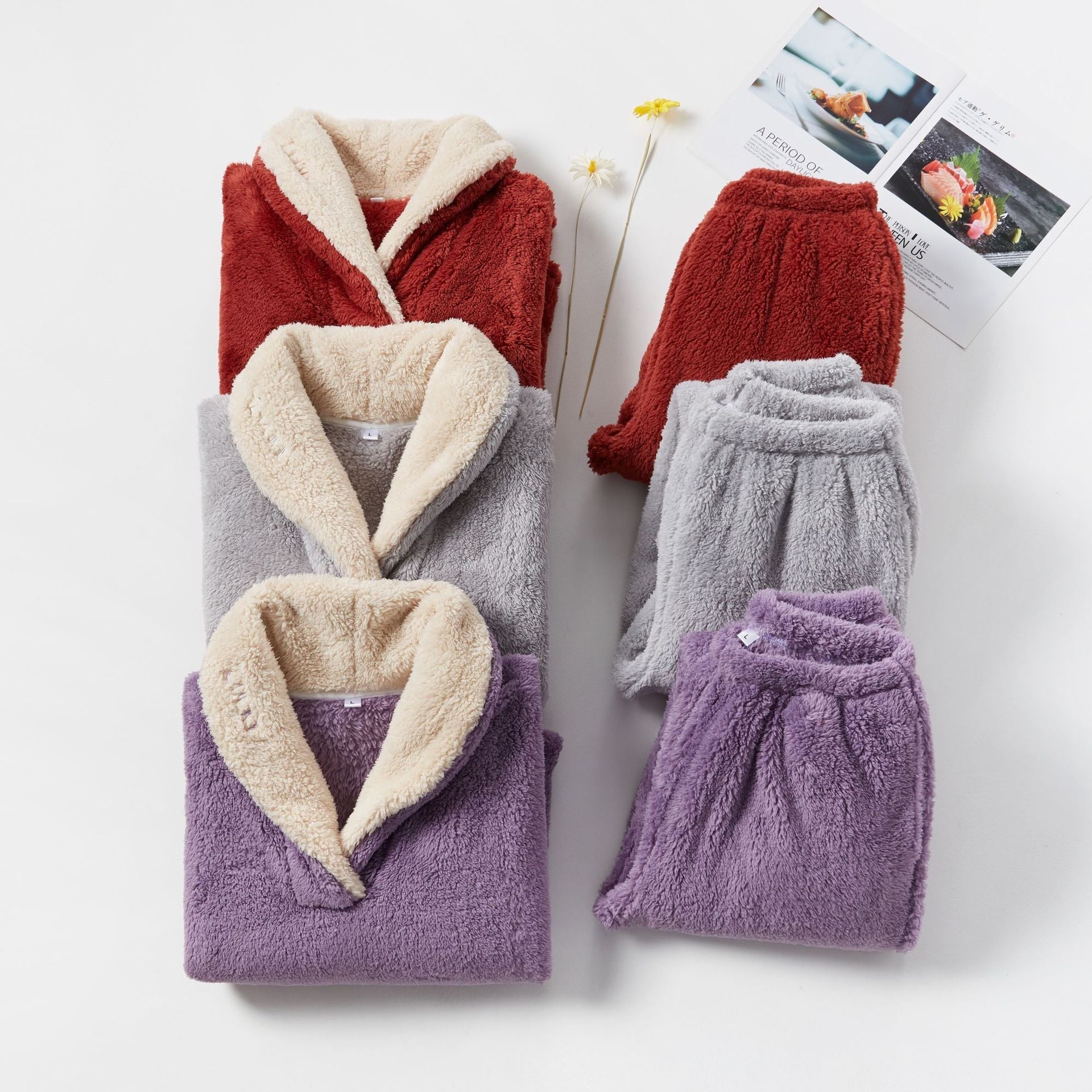 Evangelina | Pyjama Set Warm Fleece