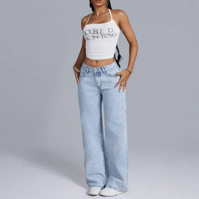 Shalyn | Jeans with Pink Bow Details