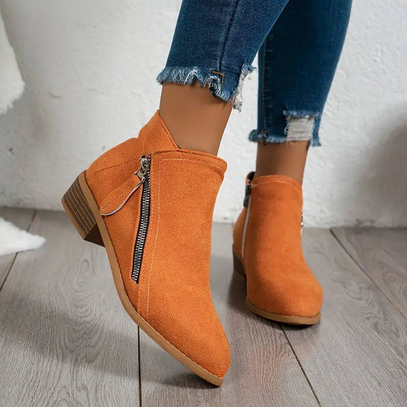 Anéa | Ankle Boots Zipper