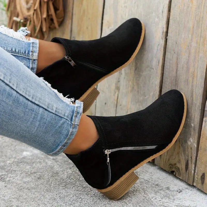 Anéa | Ankle Boots Zipper