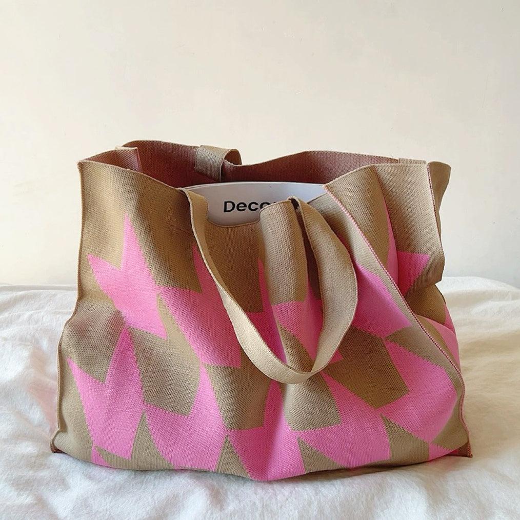Jesica | Shopper Bag Geometric Pattern