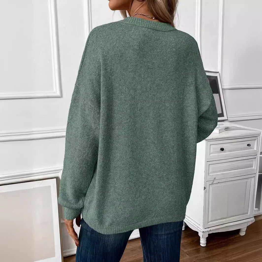 Gail | Women's Sweater with Seam Detail