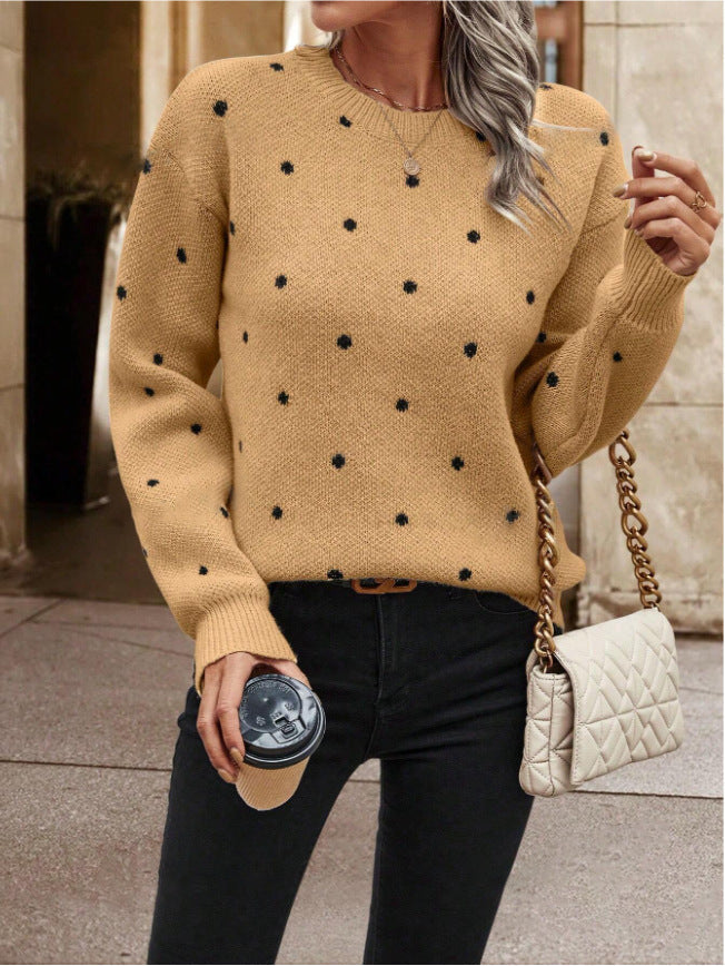 Lincoln | Polka Dot Sweater