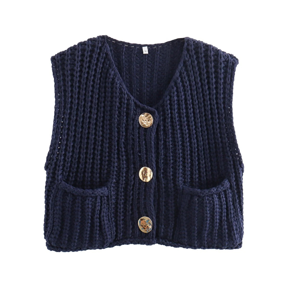 Madelin | Vest with Chunky Knit Texture