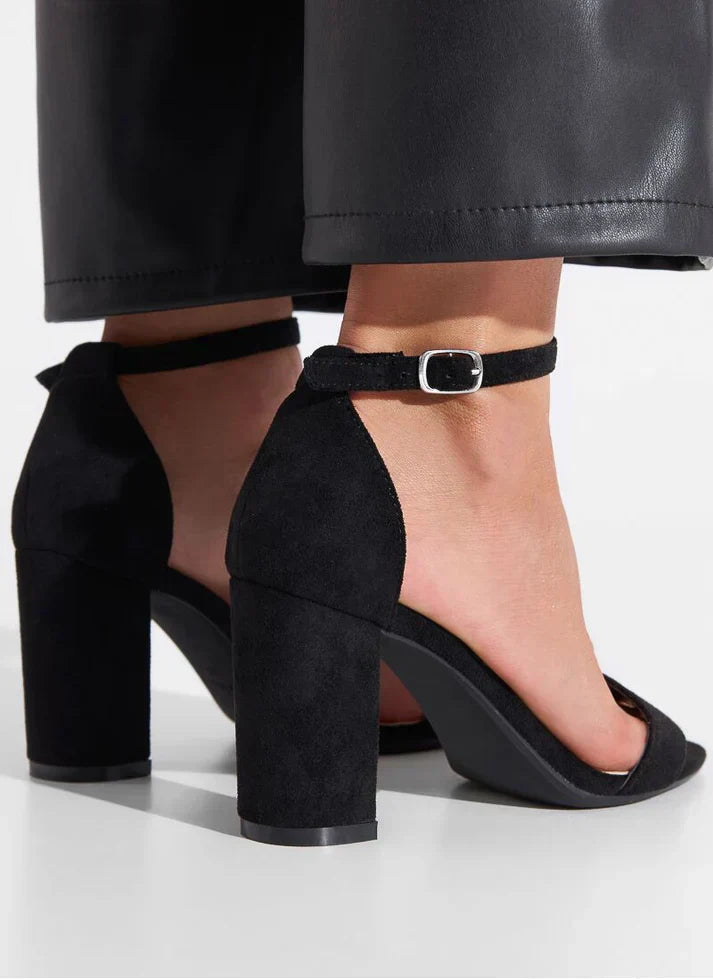 Trudi | Sandals with Heel Chunky Block Heel
