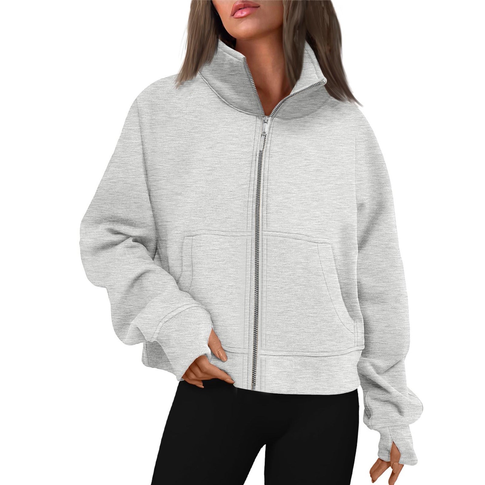 Azaria | Training Jacket with Thumbholes