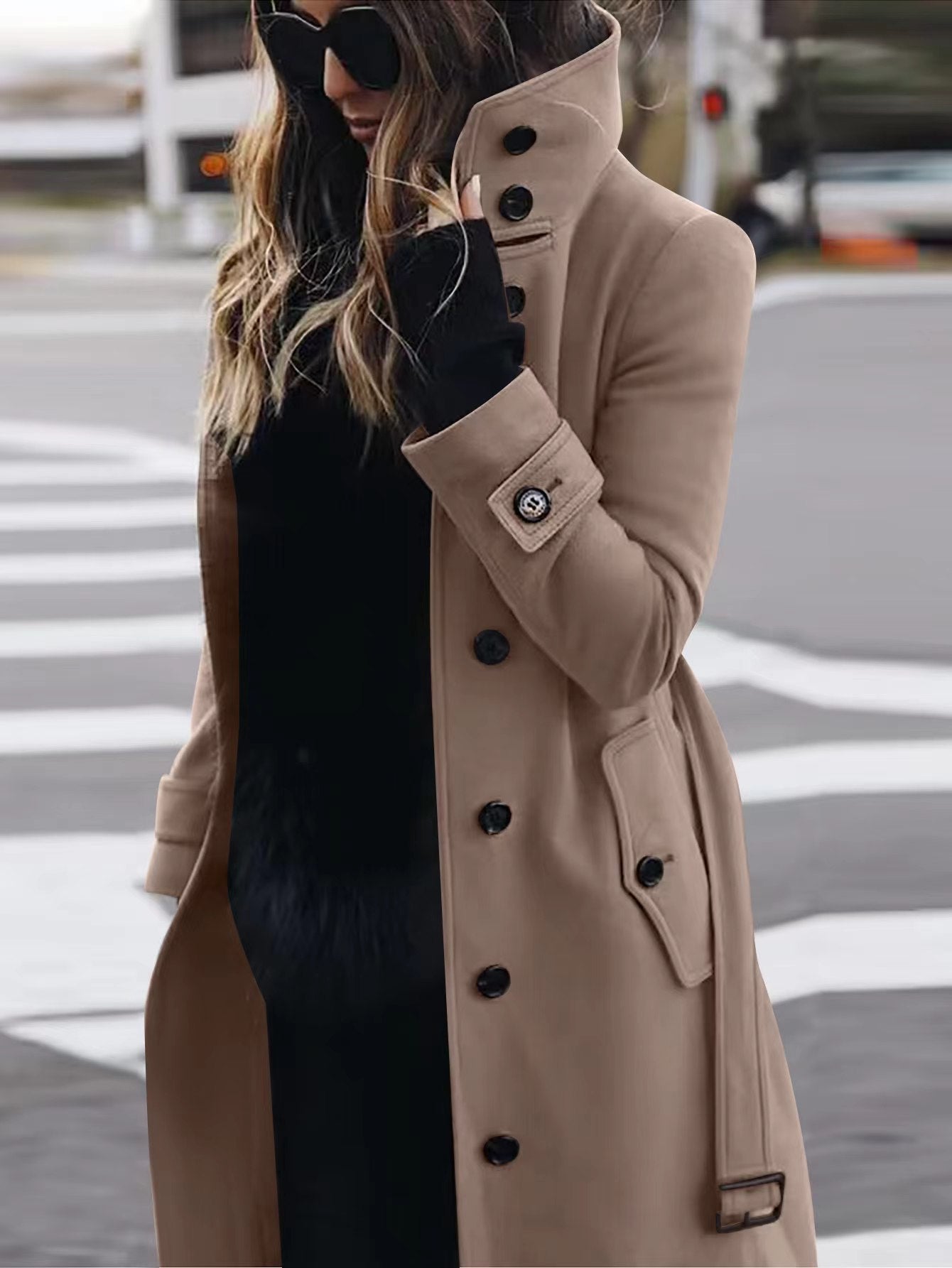 Naomie | Trench coat Double-breasted