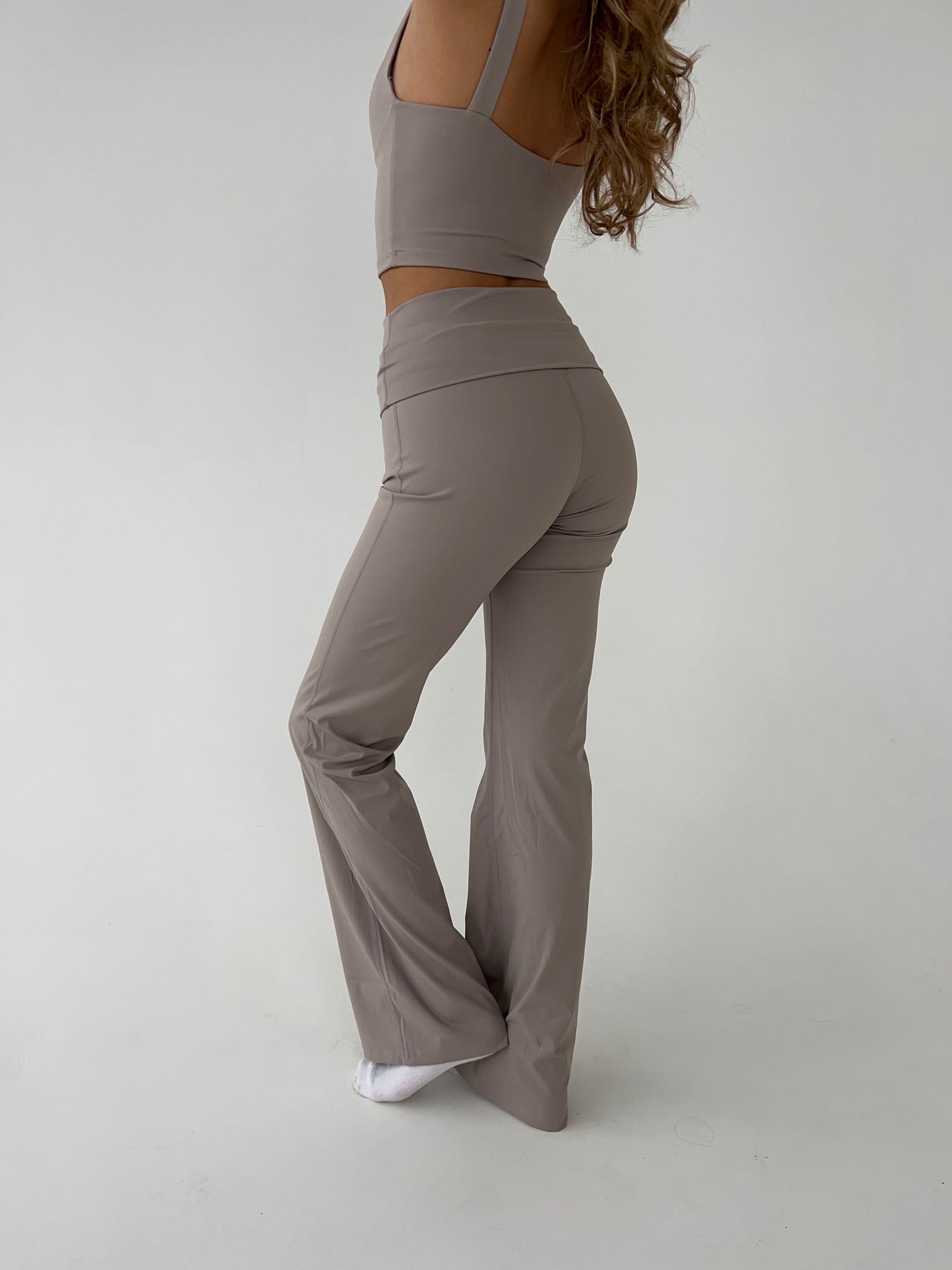 Hallie | Women's Flared Leggings High Waist