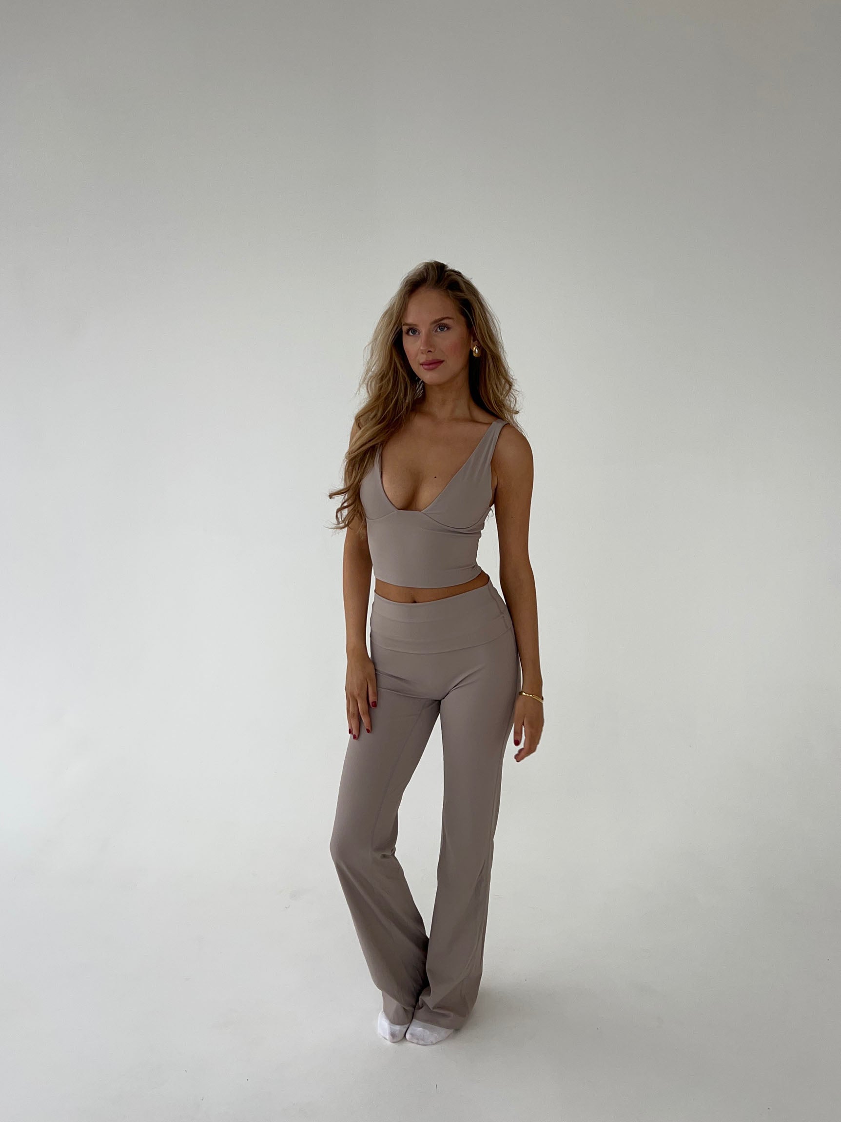 Hallie | Women's Flared Leggings High Waist