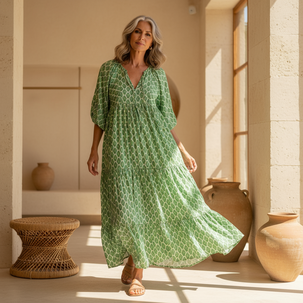 Maya | Flow Maxi Dress