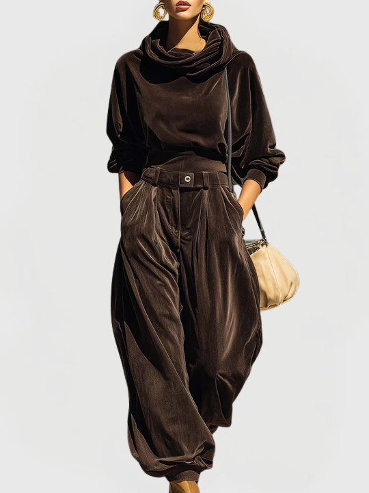 Bianca | Velor Relaxed Co-Ord Set