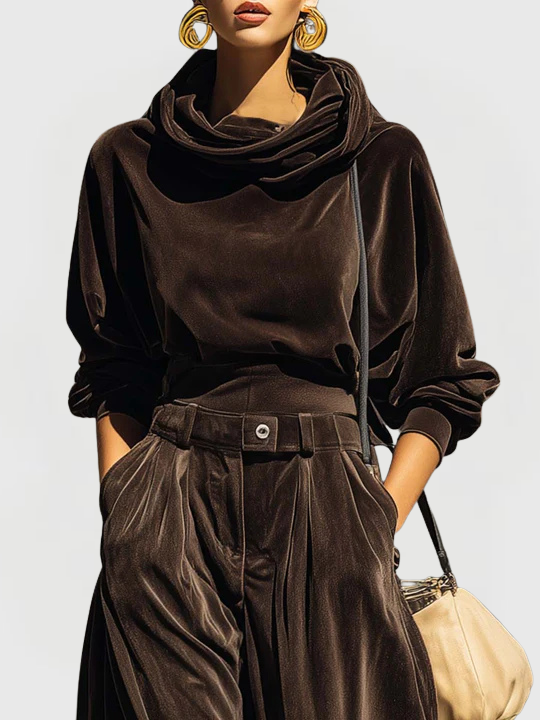 Bianca | Velor Relaxed Co-Ord Set