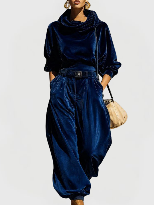 Bianca | Velor Relaxed Co-Ord Set