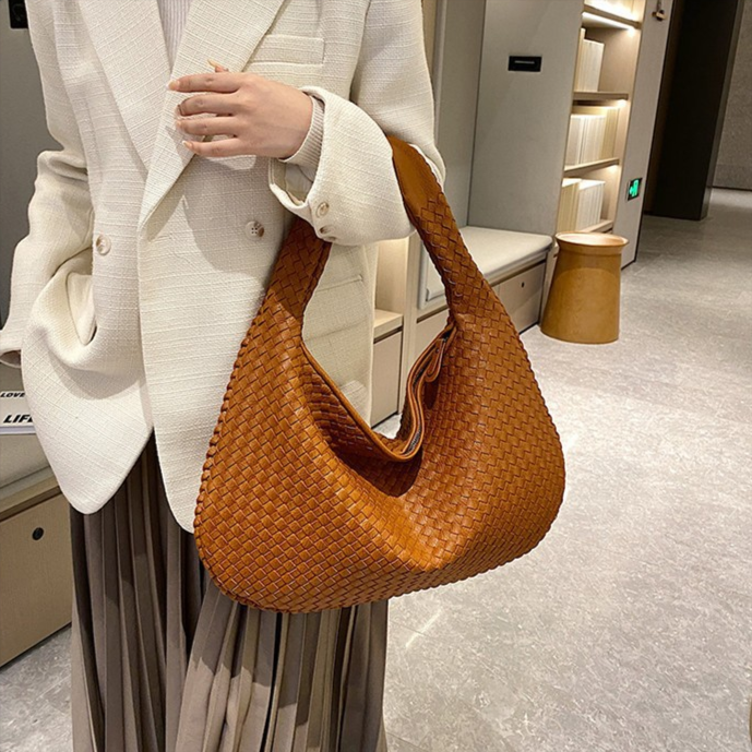 Karyn | Hobo Bag with Woven Texture