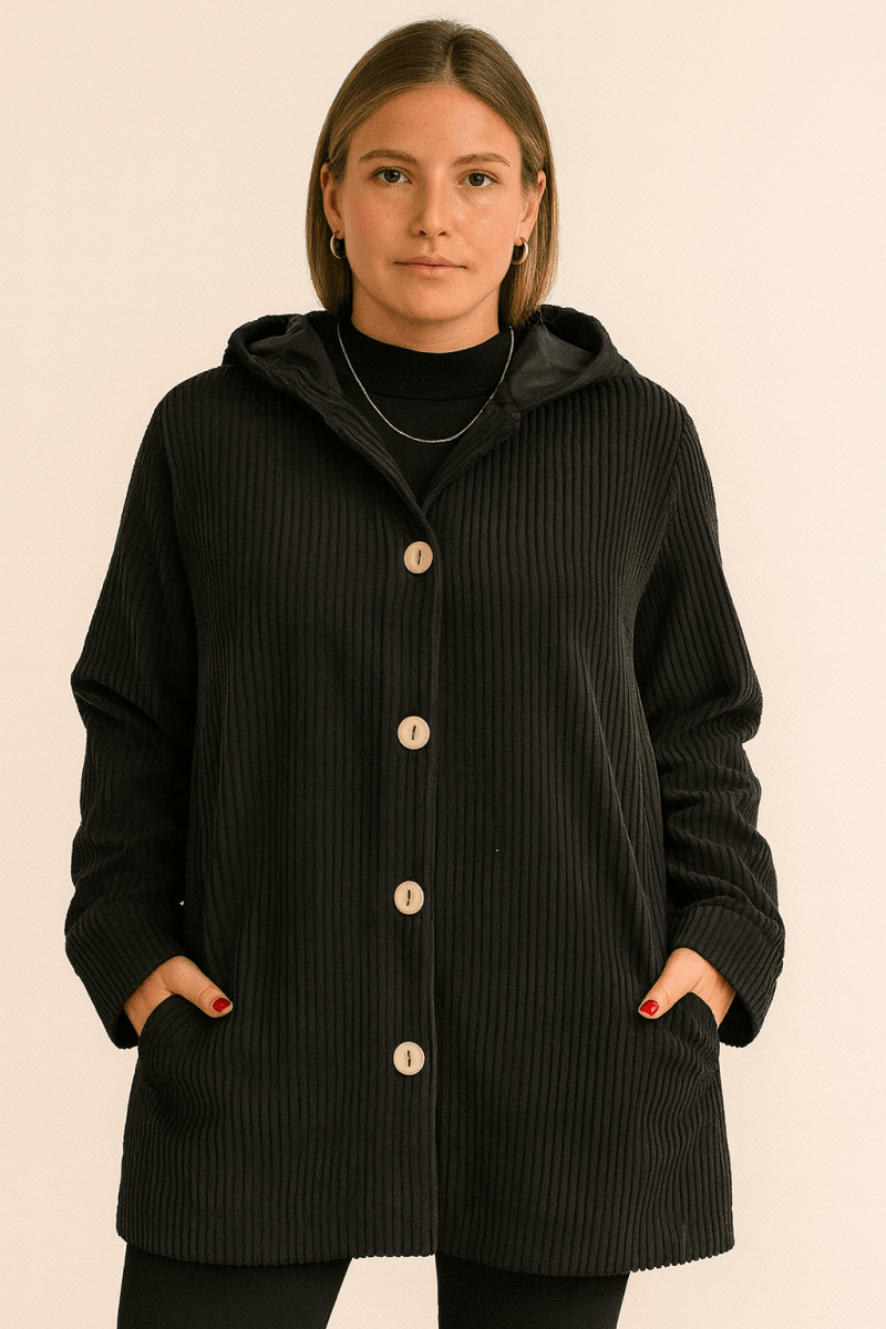 INDIA | CORDUROY HOODED JACKET