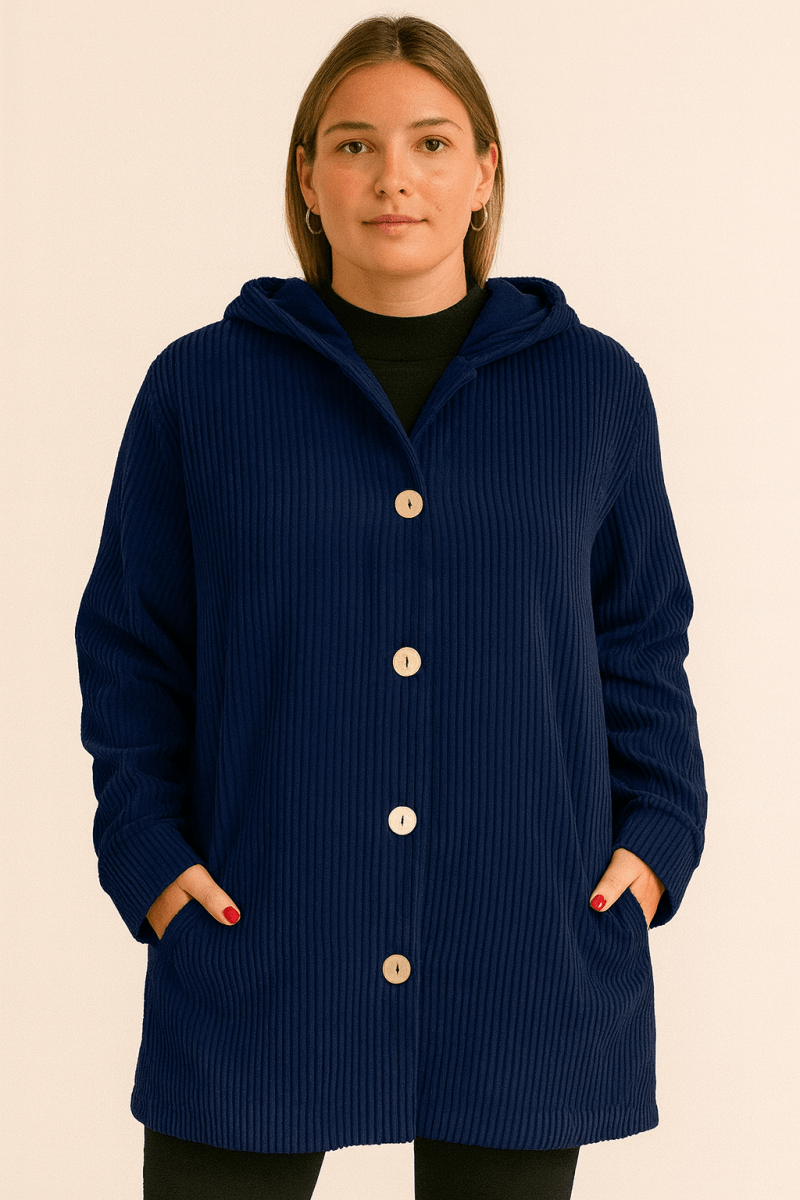 INDIA | CORDUROY HOODED JACKET