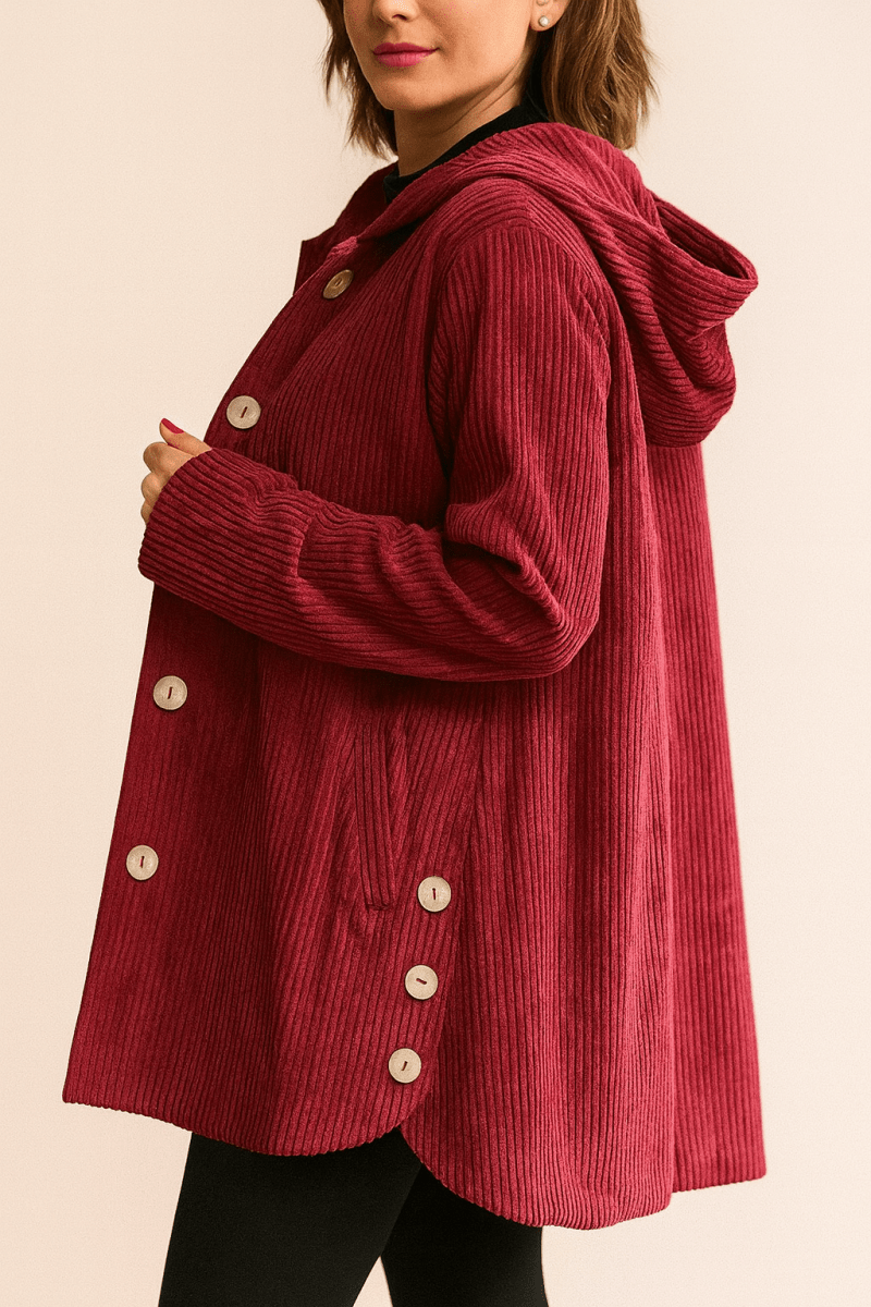 INDIA | CORDUROY HOODED JACKET