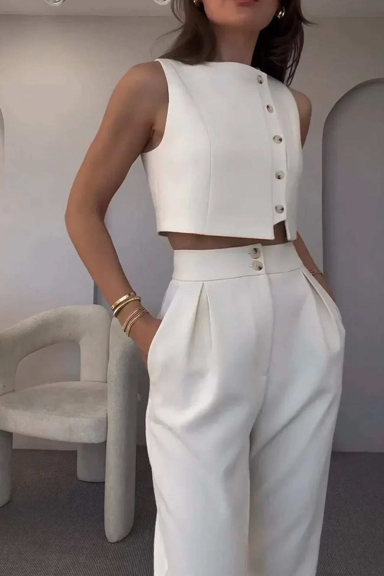 Sherita | Two-Piece Set Elegant Co-ord