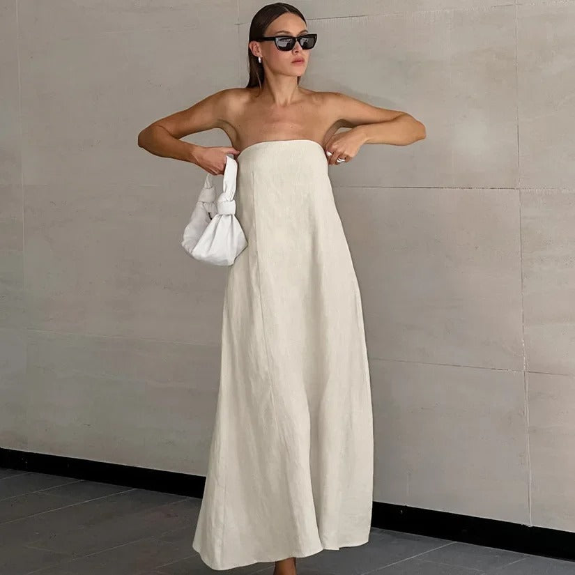 Valarie | Maxi Dress Strapless