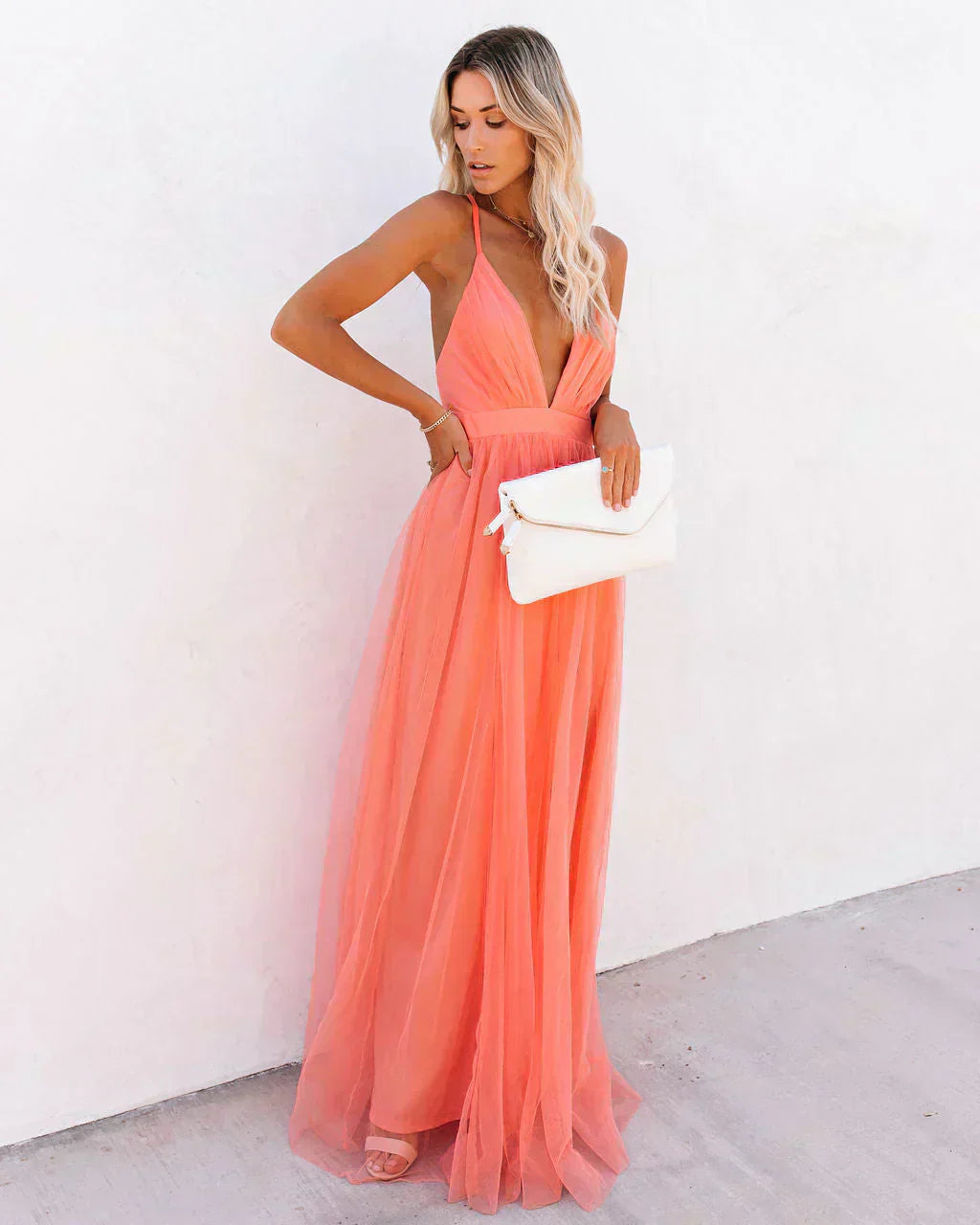 Miranda | Maxi Dress Elegant Tulle