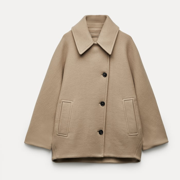 Lior | Jacket with oversized collar