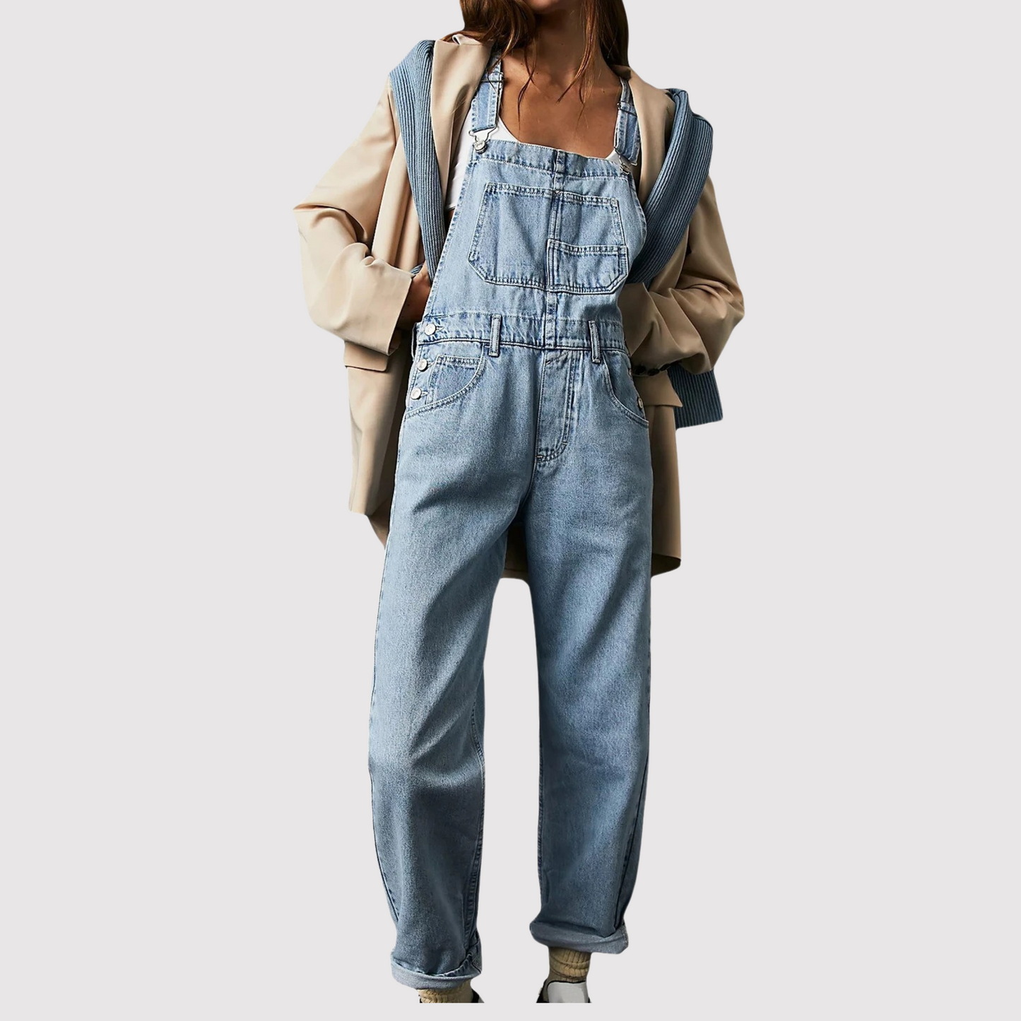 Hanne | Overalls with a Relaxed Baggy Fit