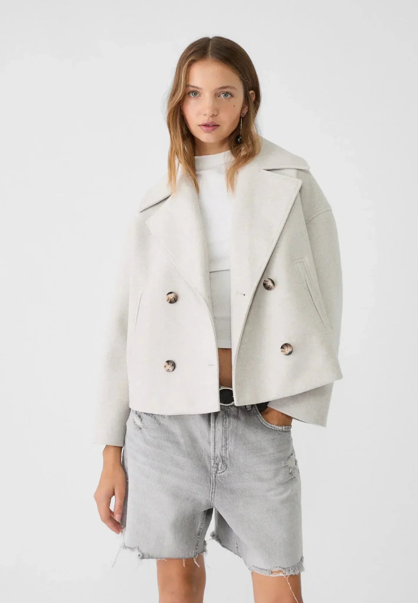 Tillie | Short Double-breasted Jacket