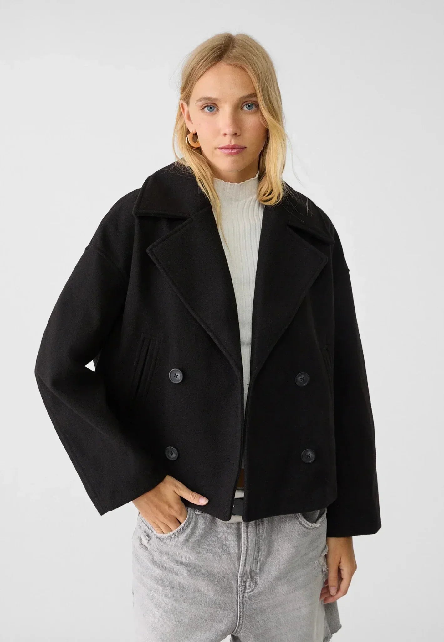 Tillie | Short Double-breasted Jacket