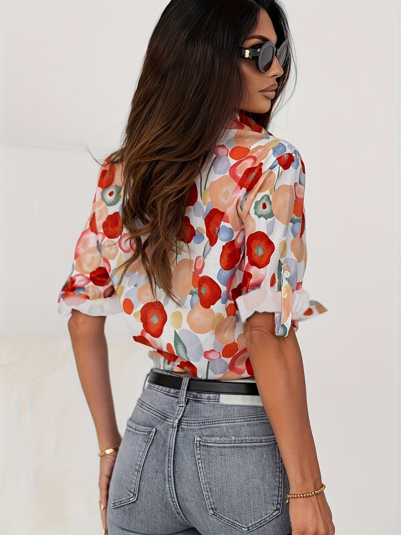 Tamira | Blouse with Floral Print