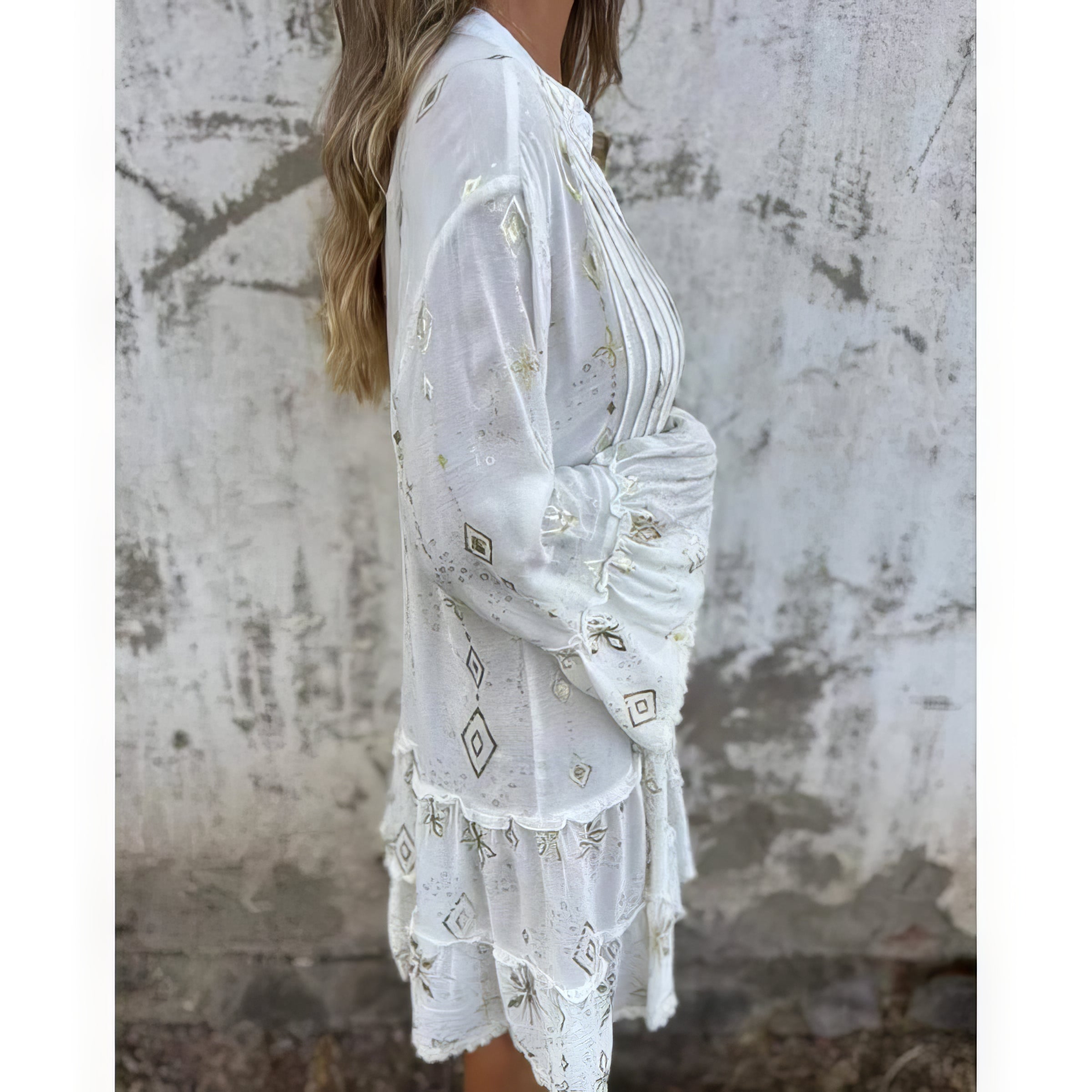Kara | Boho Button Dress