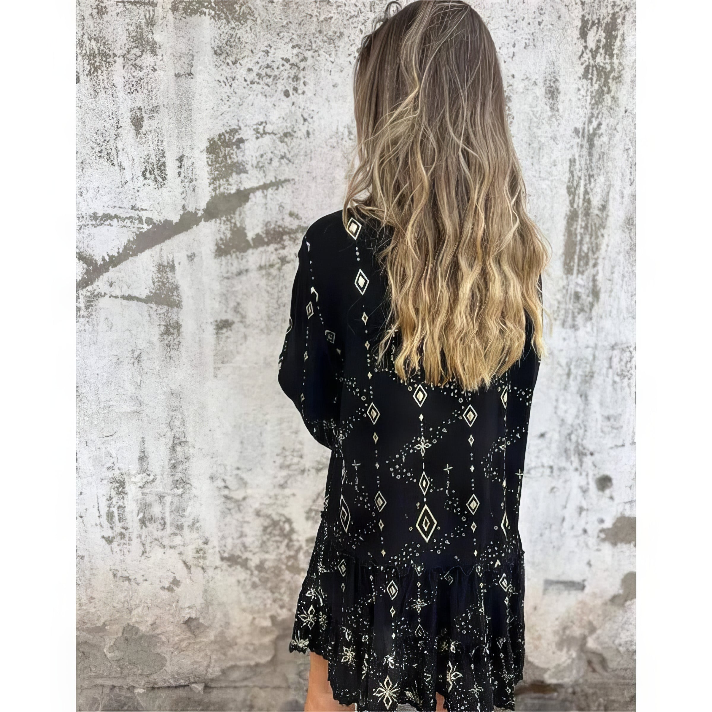 Kara | Boho Button Dress