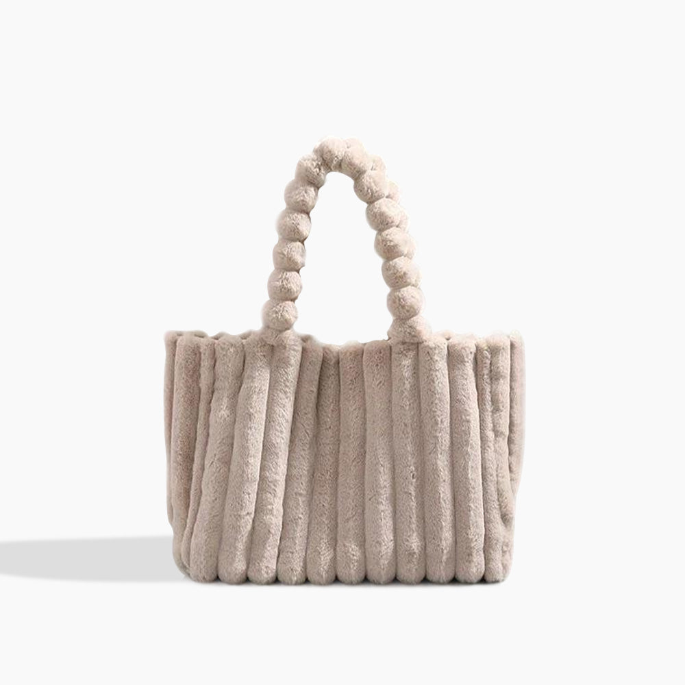 Eric | Plush Faux Fur Shoulder Bag