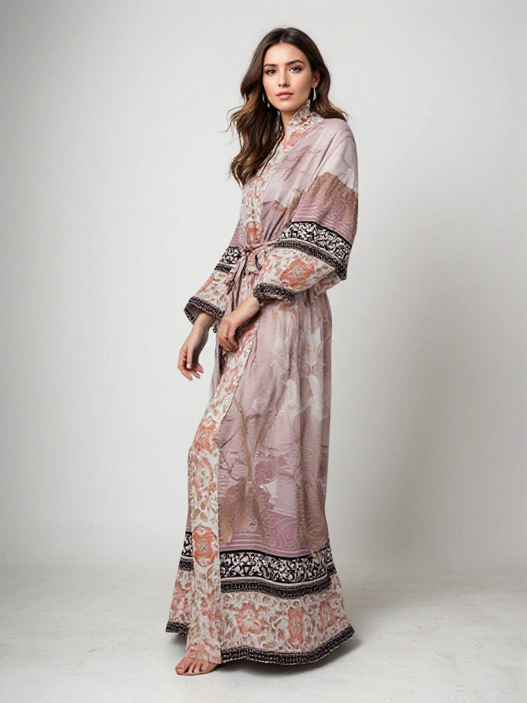 Blanca | Bohemian floral print dress