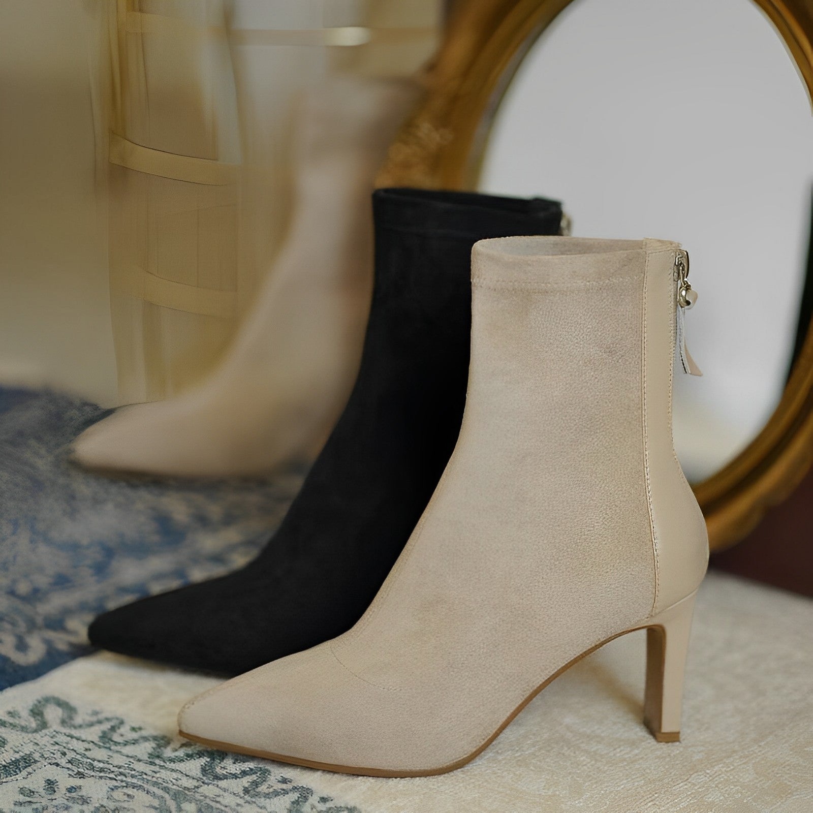 Yetta | Ankle Boots Pointed Toe Heel