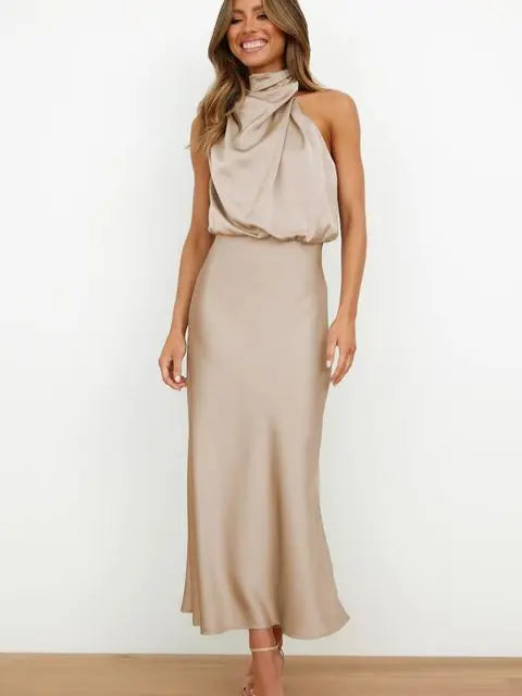Dayanara | Cocktail dress with cowl neckline