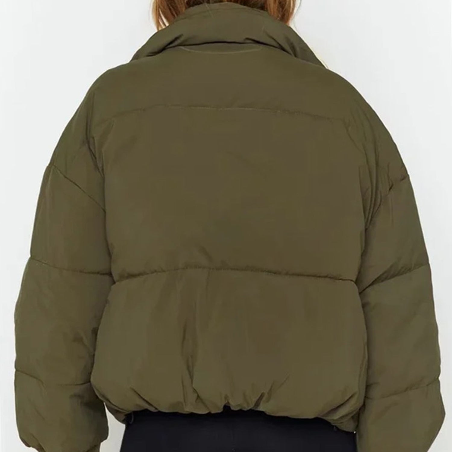 Feline | Puffer Jacket with stand-up collar