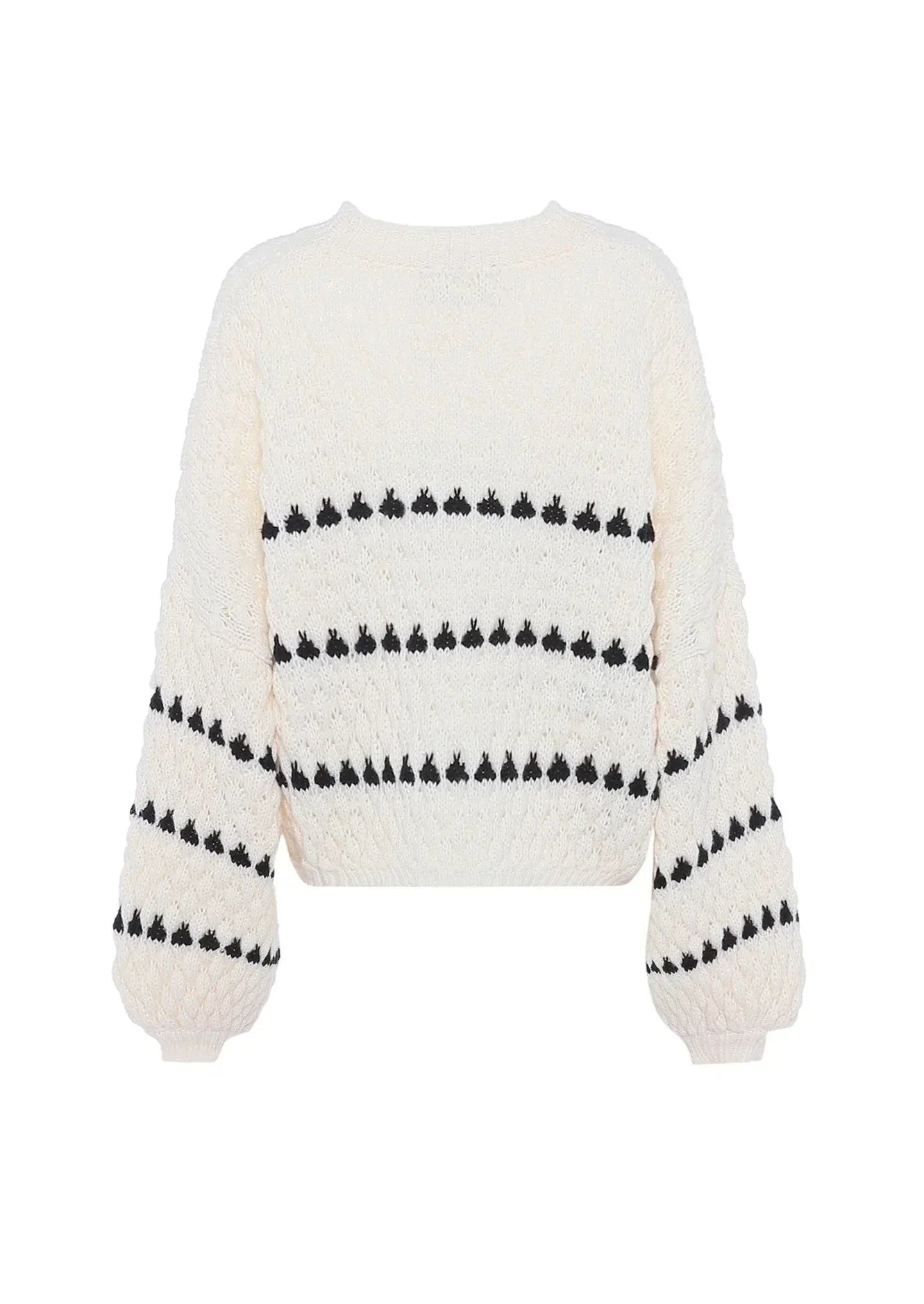 Mylie | Chunky Knitted Sweater Off White