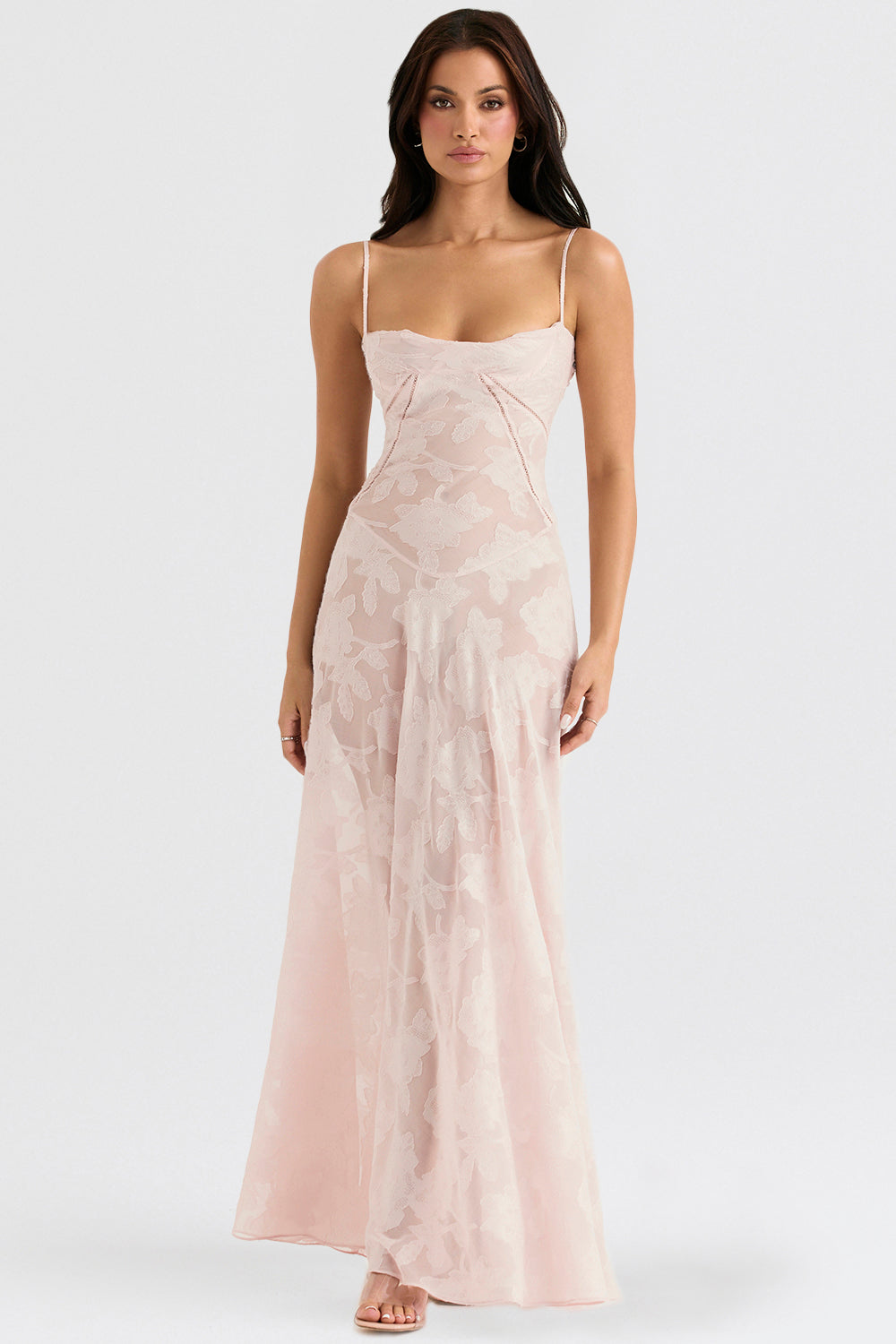 Dean | Maxi Dress Embroidered Elegant
