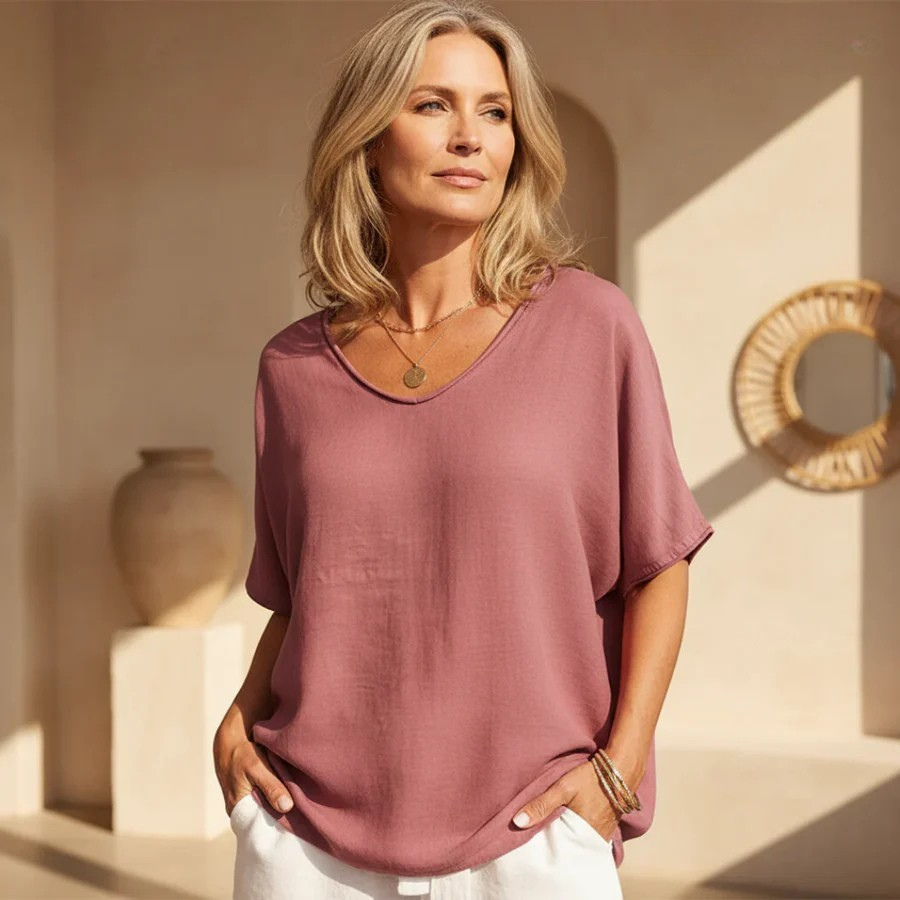 Norelle - Casual Loose-Fit Top 