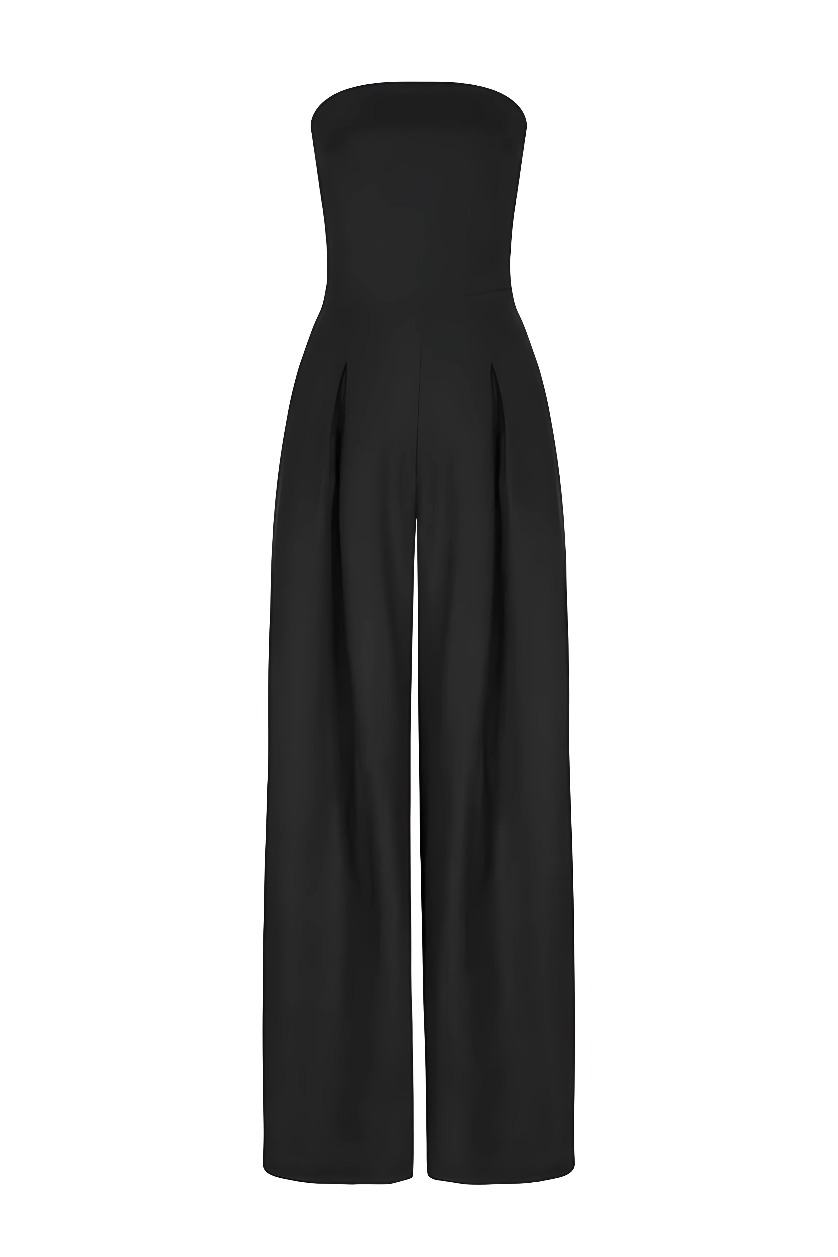 Isela | Effortlessly Radiant Strapless Jumpsuit for Women