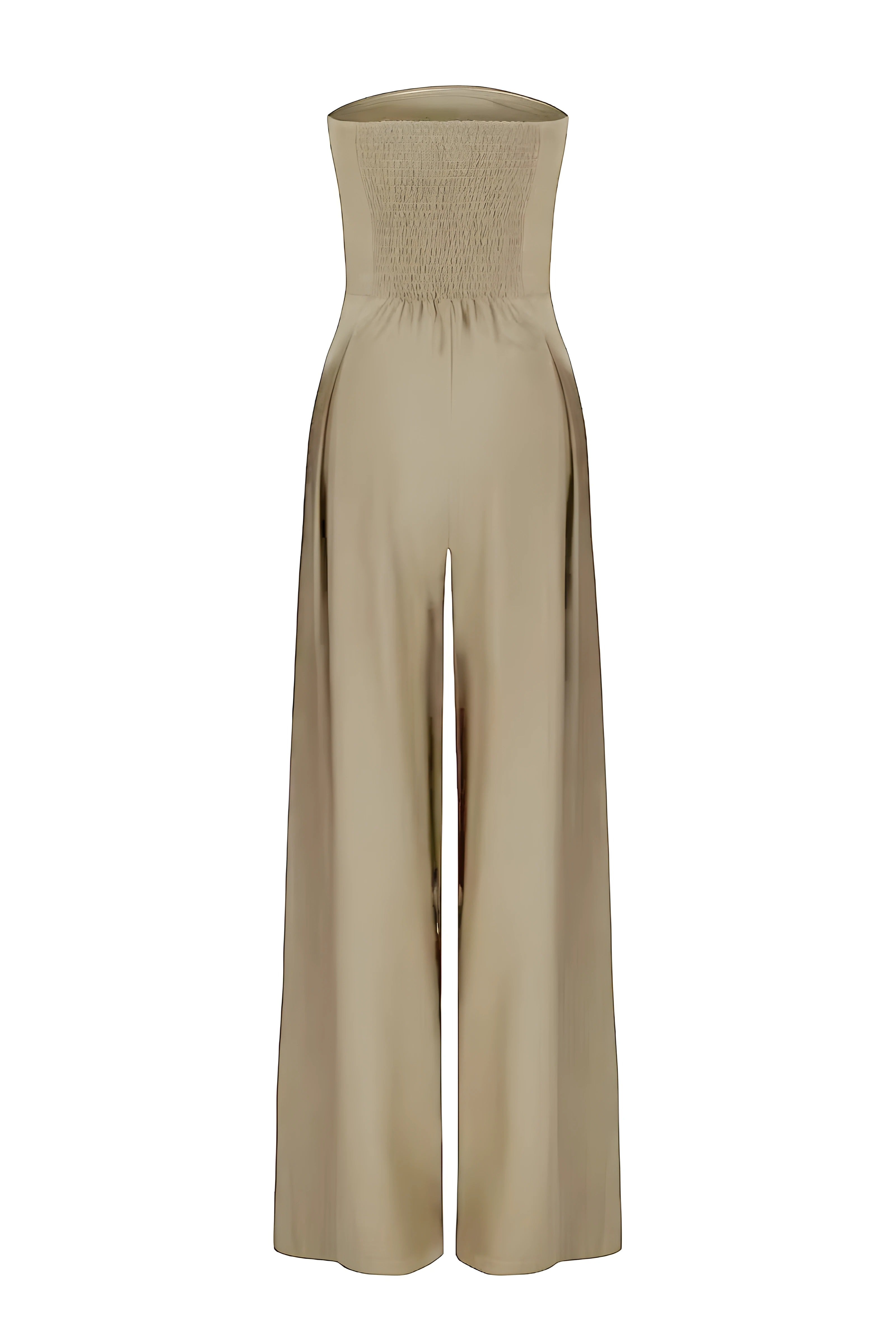 Isela | Effortlessly Radiant Strapless Jumpsuit for Women