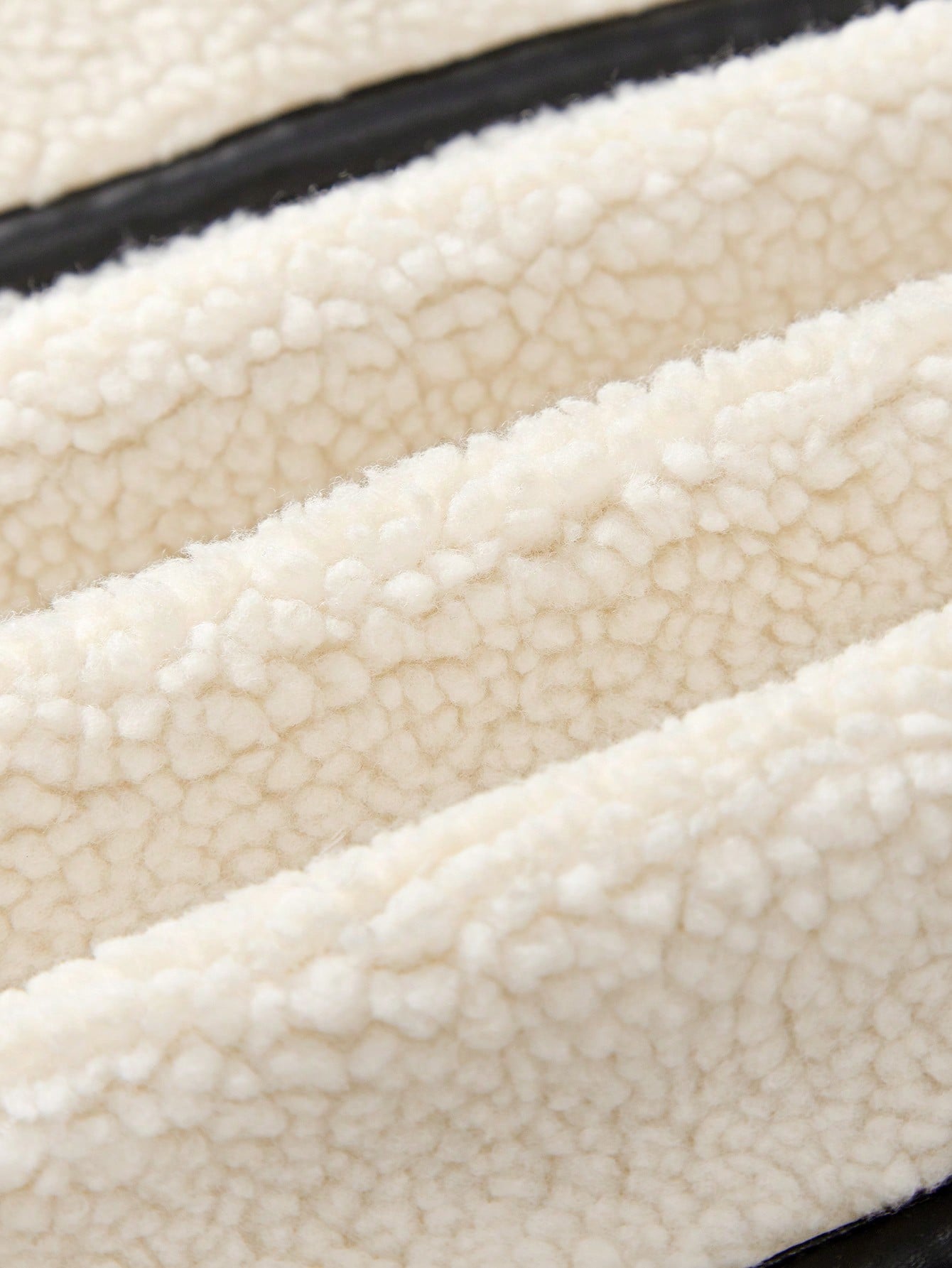 Dannie | White Teddy Fleece Jacket