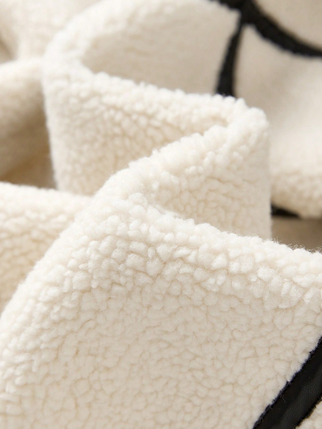 Dannie | White Teddy Fleece Jacket