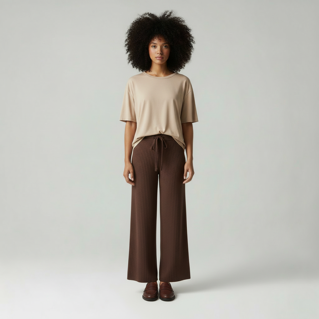 Noor | Warm & Cozy Knitted Lounge Pants