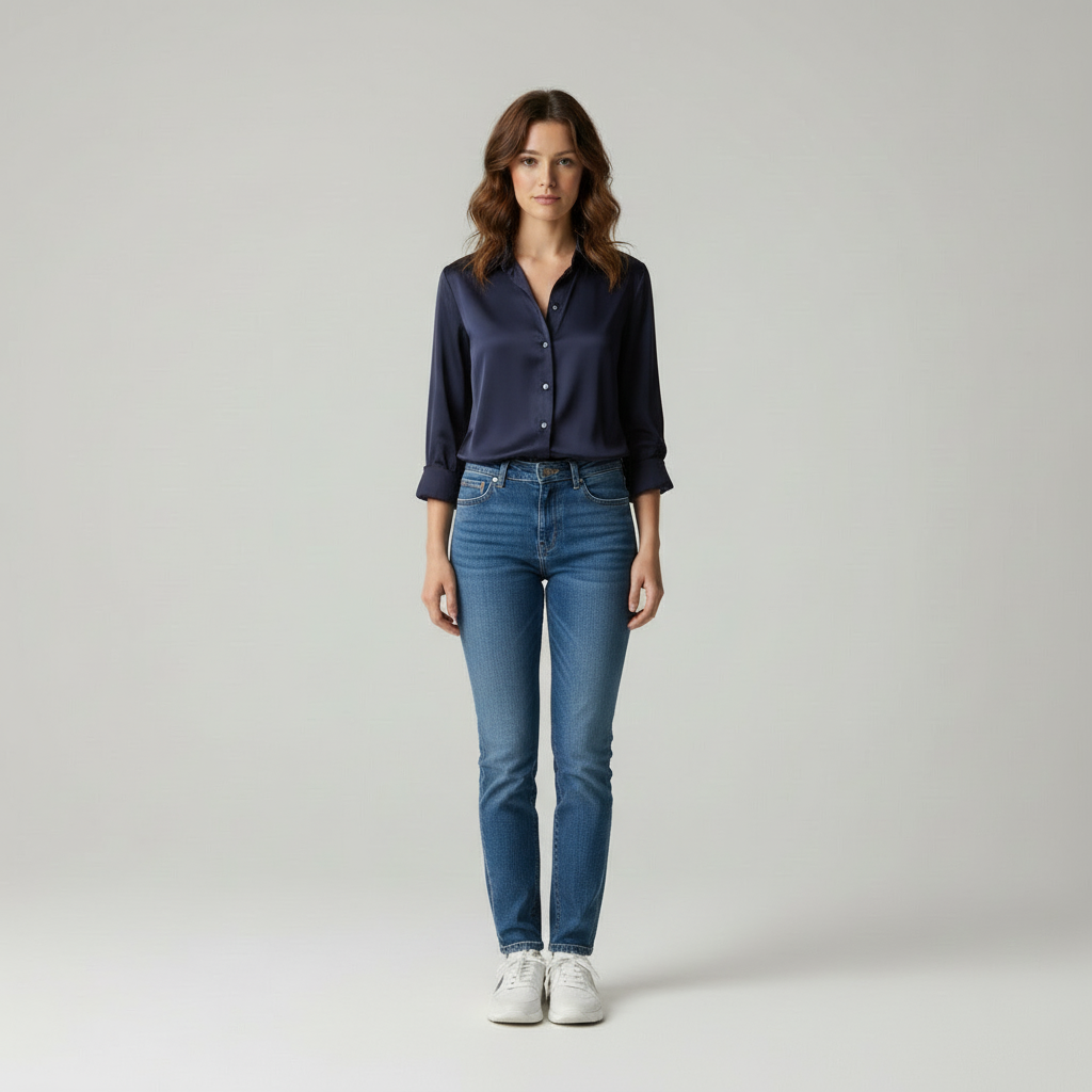 Saar | Elegant Comfort Feminine Blouse